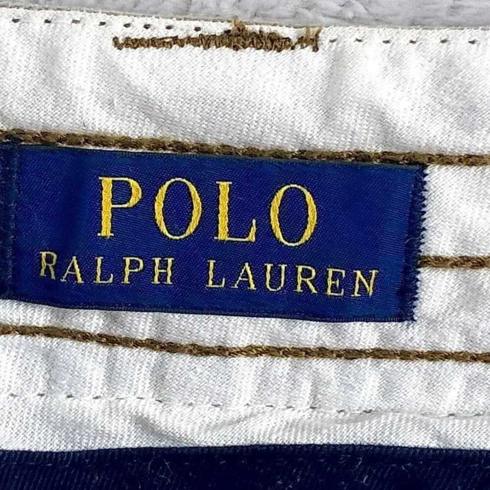 Polo Ralph Lauren Cargo Shorts Men 35 (36) Brown Baggy Preppy Military Y2K